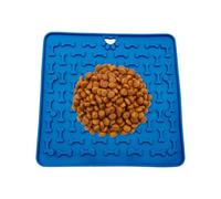 Dog Licking Mat, Silicone Pet Food Pad, 7,4 x 7,4 pulgadas, Easy-to-Clean and Non-Slip, ideal for Boredom Relief, Training, Feeding, Enrichment, Treat Time for Dogs and Cats