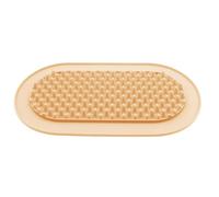 Dog Licking Mat, Silicone Slow Feeder Tray, Anti-Tip Puppy Enrichment Toy, Pet Stress Relief for Grooming, Bathing, Training, Non-Slip Design for Dogs and Cats, 17.91x9.76 Inches