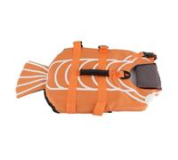 Dog Life Jacket | Adjustable Flotation Vest for Dogs/Puppies | Heavy Duty D - Ring & Ergonomic Handle | Swimming/Boating/Kayaking Protection (L)
