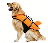 Dog Life Jacket, Breathable Pets Swim Vest, 7.87 Inches High Buoyancy Material, Adjustable Straps, Pet Floating Swimsuit, Dogs Swimsuit for Outdoor, Pools, Lakes and Beaches Use