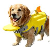 Dog Life Jacket High Buoyancy Pet Swimming Vest with Rescue Handle for Dogs