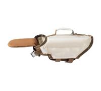 Dog Life Vest Adjustable 50N Buoyancy - Quick-Drying Pet Swim Jacket with