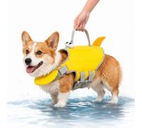Dog Life Vest for Swimming, Dog Life Jacket with Chin Float (M)
