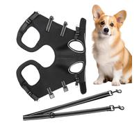Dog Lifting Harness, Soft Lift Rehabilitation Support Harness for Injured or Elderly Dogs, Breathable Comfortable Adjustable Pet Lifter for Outdoor Walking, Mobility Recovery