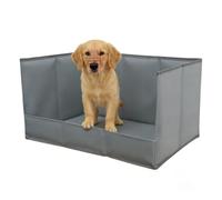 Dog Litter Box - High Walls Toilet Pet Supplies, Indoor Dog Pee Station | Pet Training Toilet Tray System, Anti Splash Containment Design, Odor Control Hygiene Box For Small, Medium, Large, Home
