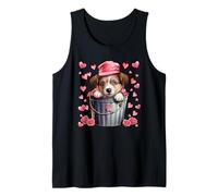 Dog Love Graphic Australian Shepherd Dog Mom Cute Pattern Camiseta sin Mangas