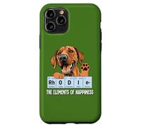 Dog Lover Mens Womens Kid Funny Rhodie Elements of Happiness Carcasa para iPhone 11 Pro