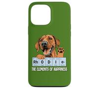 Dog Lover Mens Womens Kid Funny Rhodie Elements of Happiness Carcasa para iPhone 13 Pro Max