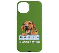 Dog Lover Mens Womens Kid Funny Rhodie Elements of Happiness Carcasa para iPhone 15 Plus