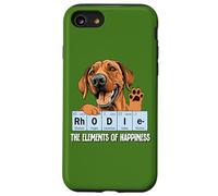 Dog Lover Mens Womens Kid Funny Rhodie Elements of Happiness Carcasa para iPhone SE (2020) / 7 / 8