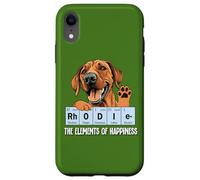 Dog Lover Mens Womens Kid Funny Rhodie Elements of Happiness Carcasa para iPhone XR