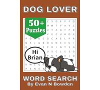 Dog Lover Word Search Puzzle Book: Word Search with Easy to Read Print about Canine Lover, Pet Lover, Dog Owners and more | 6x9 ... Gift for Vacations, Holidays and Free Time