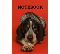 Dog Lovers 150 page blank lined, Notebook/Journal with Inspirational Quotes About Dogs: Blue Hound