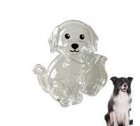 Dog Magnets Fridge, Magnetic Pet Memorial Decor, Keepsake Organizer, Clear Puppy Hair Storage Whisker Holder Magnet for Animal Lovers Home Kitchen Memo Board 1.77x1.18in