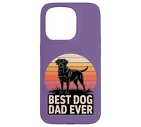 Dog Make Everything Better I Love Labrador, el Mejor Padre de Perros de Todos los Tiempos Carcasa para iPhone 15 Pro