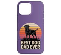 Dog Make Everything Better I Love Labrador, el Mejor Padre de Perros de Todos los Tiempos Carcasa para iPhone 16 Pro MAX