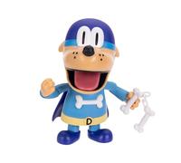 Dog Man Bark Night Action Figure Figura Bark Night de 13 cm con Brazos y Orejas móviles e Incluye Accesorio del Personaje Inspirada en los Libros de Dav Pilkey.