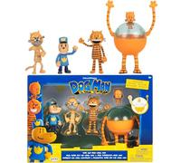 Dog Man Figuras de 2.5 Pulgadas, Paquete múltiple de 5 Unidades de Jakks Pacific's Wave #2
