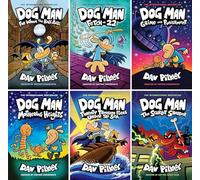 Dog Man Series, Set of 6 Books, Vol. 7-12