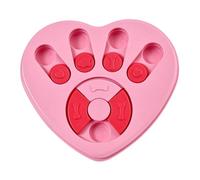 Dog Maze Food Bowl - Anti-Choke Heart Shape Treat Maze Pet Toys | Slow Feeder Puzzle Dog Bowl for Medium Large Breed, Cat, Kitten, Puppy, Enrichment, Brain Training, Boredom, Travel