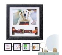 Dog Memorial Picture Frame - Dog Picture Frames For Dogs That Passed | Dog Memorial Giftss For Loss of Dog | Wooden Dog Memorial Picture | Sympathy Photo Keepsake Cat Dog Pet Loss Giftt