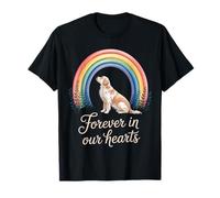 Dog Memorial Rainbow Bridge Pet Loss Tribute Golden Retrieve Camiseta
