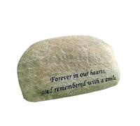 Dog Memorial Stone Outdoor, Pet Memorial Stones para perros | Resina Cat Grave Stones para jardín - Decoración del cementerio de letrero de tumbas, lápida decorativa de rock gato para cachorros o gati
