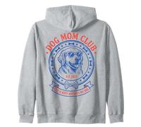 Dog Mom Club Life Is Ruff Without My Dog Golden Retriever Sudadera con Capucha