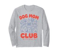 Dog Mom Club Life Is Short Spoil Your Dog Pet Lover Manga Larga