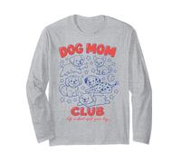 Dog Mom Club Life Is Short Spoil Your Dog Pet Lover Manga Larga