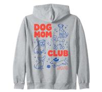 Dog Mom Club Life Is Short Spoil Your Dog Pet Lover Sudadera con Capucha