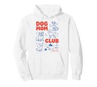 Dog Mom Club Life Is Short Spoil Your Dog Pet Lover Sudadera con Capucha