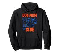 Dog Mom Club Mens Life Is Better with Dog Mommy Sudadera con Capucha