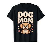Dog Mom Cute Puppy Lover Funny Pet Owner Gifts Idea Camiseta