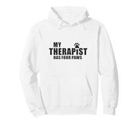Dog Mom Dad Therapy Pet Lover - Mi Terapeuta Tiene Cuatro Patas Sudadera con Capucha