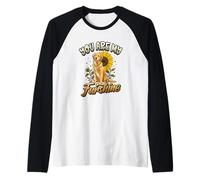 Dog Mom, tú Eres mi Furshine Golden Retriever Camiseta Manga Raglan