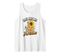 Dog Mom, tú Eres mi Furshine Golden Retriever Camiseta sin Mangas