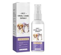 Dog Mouth Spray - Cleaning Fluid, 11x3cm 30ML Natural Breath Freshener | Gum Health Solution For Dogs Cats, Pet Spray For Small, Mediano, Grandes razas, , Cachorros, Cuidado Diario