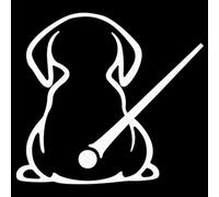 Dog Moving Tail Decal - Dog Rear Wiper Sticker, Funny Tail Decal | Wagging Tails Windshield Stickers Cute Animal Puppy Car Styling | Waterproof Vinyl Decoration For Men Women Dogs Lovers