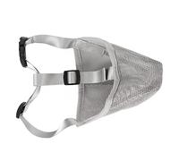 Dog Muzzle Breathable Adjustable | Discourage Biting Chewing Licking | Mesh Muzzle for Outdoor Training/Grooming/Walking | Snug Fit, Lightweight & Sturdy (Largo 47x38x27cm/18,5x14,96x10,63