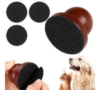 Dog Nail File Board with Replaceable Sandpaper, Silent Dog Scratch Board for Stress-Free Grooming, Gentle Cat Nail File and Claw Scratcher for Small and Large Pets (3Pcs Sandpaper)