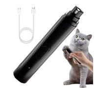 Dog Nail Grinder, Electric Pet Trimming Tool, Pet Nail Trimmer, LED Animal Clippers with Cordless and Rechargeable for Small Pets Like Dogs and Cats, 1 Piece