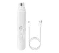 Dog Nail Grinder, Electric Pet Trimming Tool, Pet Nail Trimmer, LED Animal Clippers with Cordless and Rechargeable for Small Pets Like Dogs and Cats, 1 Piece