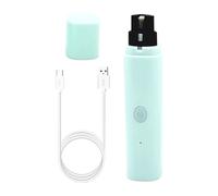 Dog Nail Grinder with LED Light, Portable Pet Nail Trimmer and Tool, Low Noise Rechargeable Grinder for Dogs, Puppies, Cats, and Kittens for Safe and Painless Grooming 12.7x2.8x2.8cm
