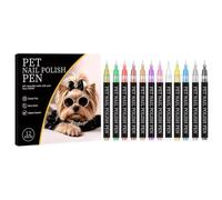 Dog Nail, Puppy, Pet Marker, Grooming Pen, Quick Dry for Indoor Pets | Canine Beauty, Paw Color, Pet Marker, Grooming Tool, Fast Dry Design Helps Create Fun Nail Details for Puppies And Cats