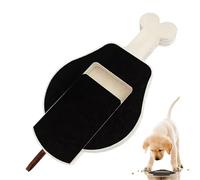 Dog Nail Scratch Board - Bone Shape Design Puppy Paw Grinding Board | Puppy Nail Grinding Pad for Small, Medium and Large Animal