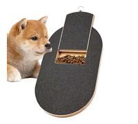 Dog Nail Scratch Board - Low Noise Wood Pet Scratcher Toy, Durable Dog Nail Trimming Board with Safe Design, Small Medium Large Puppy Grooming, Home Bedroom Living Room Play Accessory