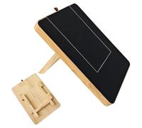 Dog Nail Scratch Board, Wooden Adjustable Dog Scratching Post, Dogs Nail Scratching Post with Treat Box, Interactive Grinder Mat with Treat Box, Nails Scratcher Board For Dogs