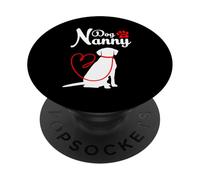 Dog Nanny PopSockets PopGrip Adhesivo