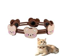 Dog Neck Collar - PP 42cm Waterproof Slow Release Fly Control Pet Collar, Adjustable Protection Band | Cat Puppy Outdoor Indoor Garden Walking Summer Use Collars